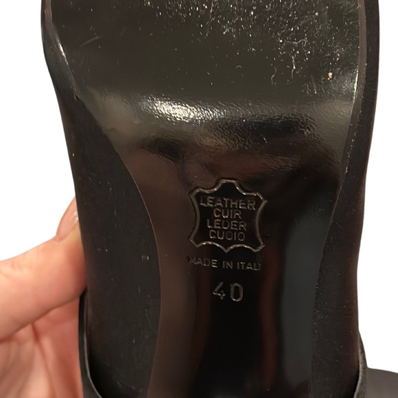 HP!Genny Italian Black pumps - Picture 10 of 12